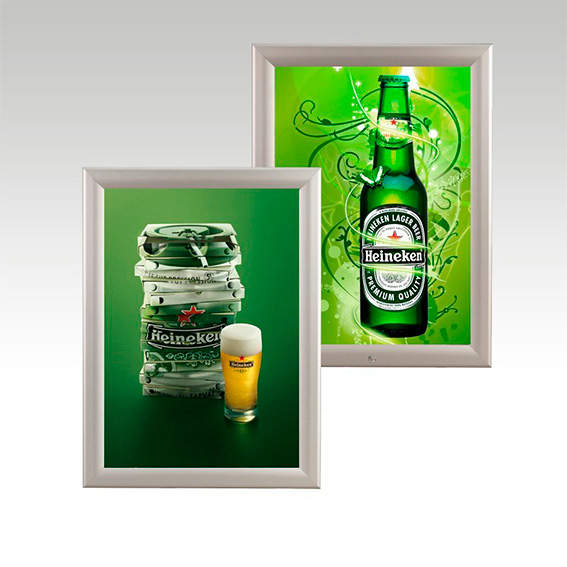 PORTA GRAFICA MARCO CLIP ALUMINIO FORMATO A0 (84.1*118.9 CMS) (C5)